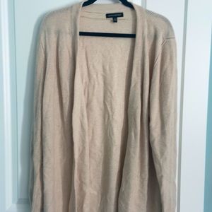 Banana Republic cream cardigan